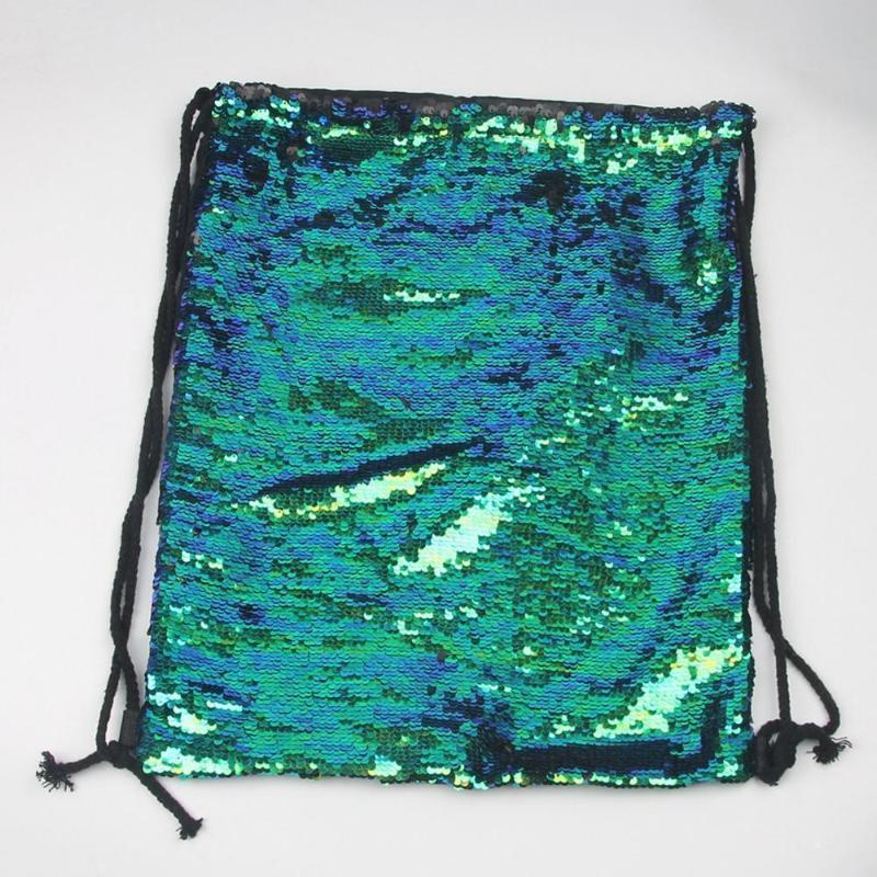 loomrack Sequin Drawstring Bag Backpacks