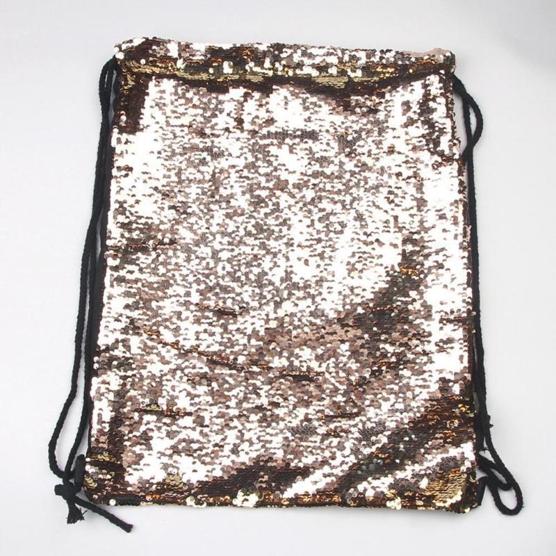 loomrack Sequin Drawstring Bag Backpacks