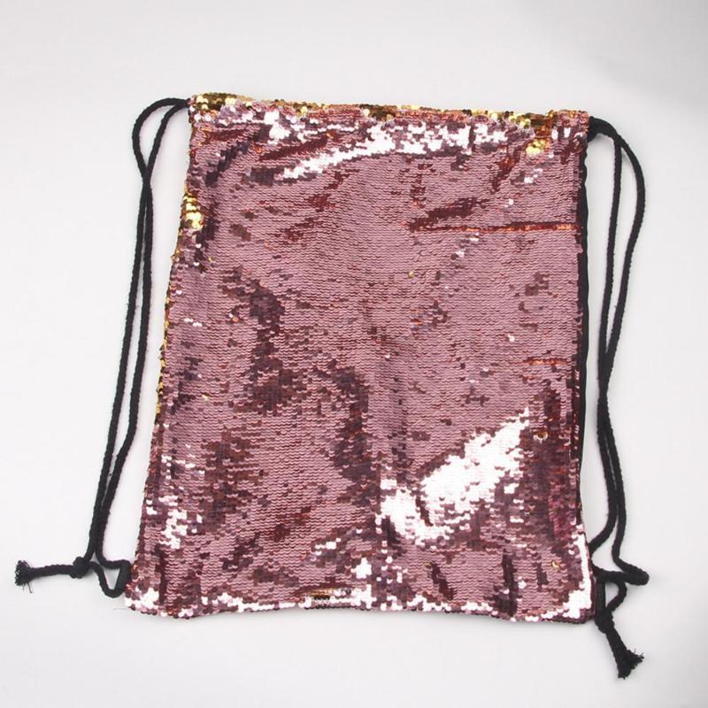 loomrack Sequin Drawstring Bag Backpacks