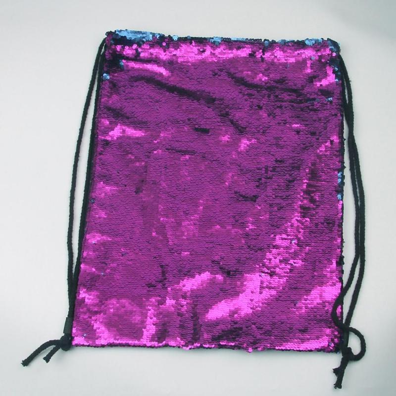 loomrack Sequin Drawstring Bag Backpacks