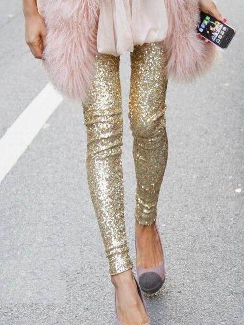 loomrack Sequin Leggings Leggings