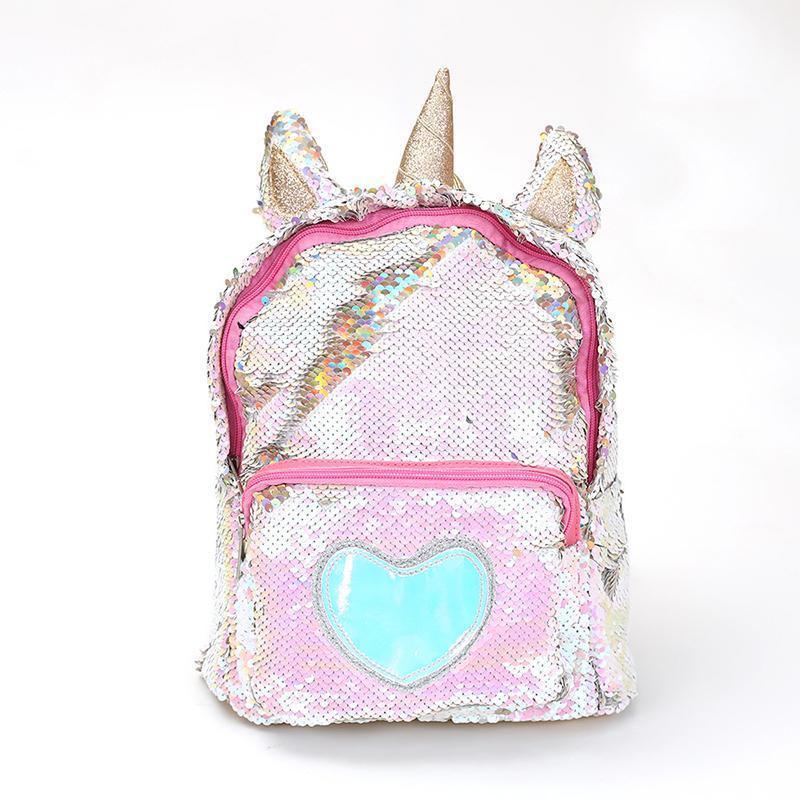 loomrack Sequin Unicorn Backpack Backpacks Gold