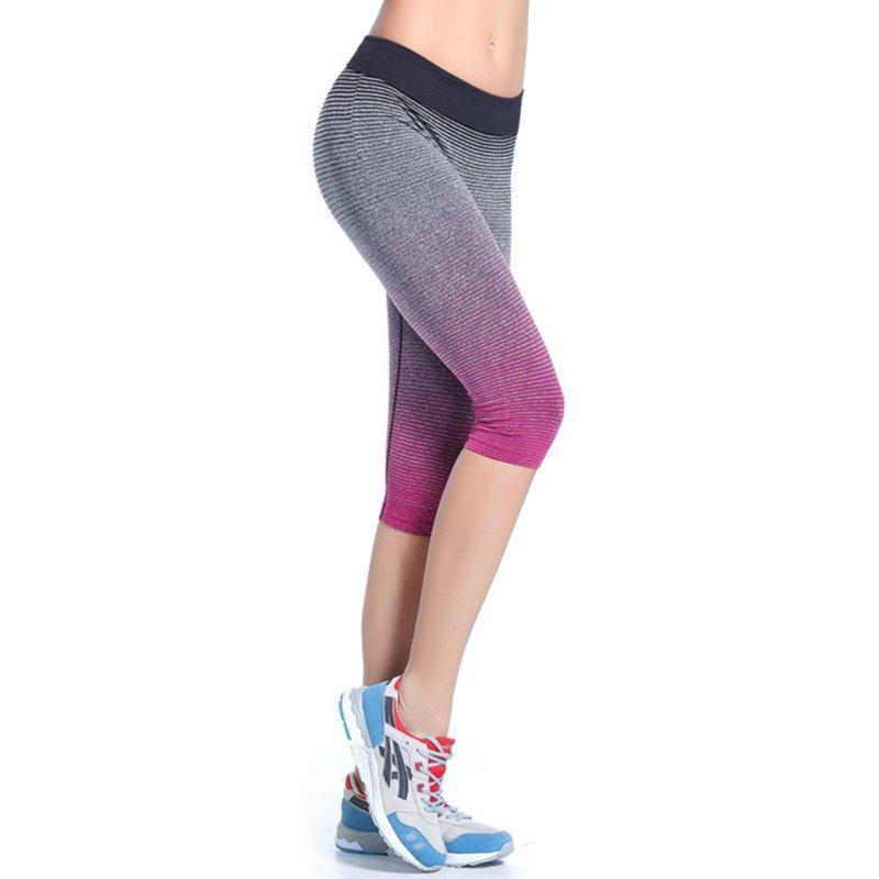 loomrack Shade to Gray Yoga Pants & Capris Yoga Pants