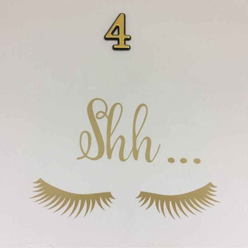 loomrack Shh Eye Wall Decal wall art