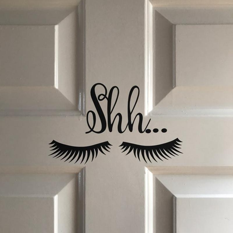 loomrack Shh Eye Wall Decal wall art