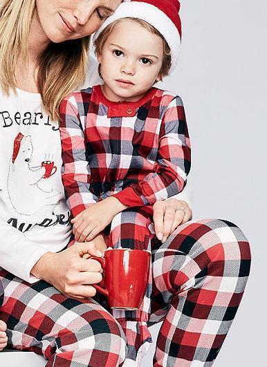 loomrack Sleepy Parents Matching Family Christmas Pajamas Matching Family Outfits For Baby / S