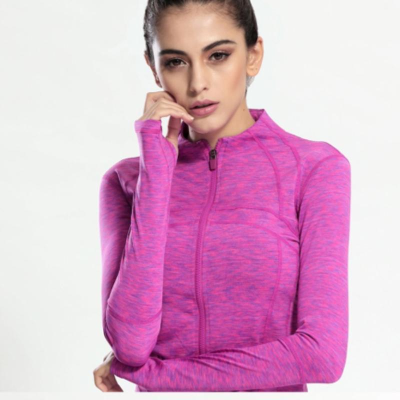 loomrack Slim Fit Quick Dry Zipper Running Yoga Jacket Sports Jackets