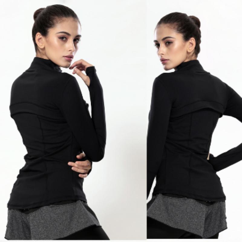 loomrack Slim Fit Quick Dry Zipper Running Yoga Jacket Sports Jackets