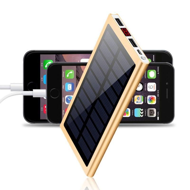 loomrack Solar Powered Portable Phone Charger Mobile Accessories