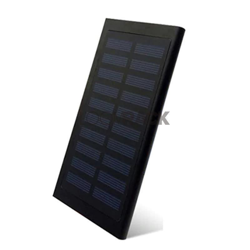 loomrack Solar Powered Portable Phone Charger Mobile Accessories Black