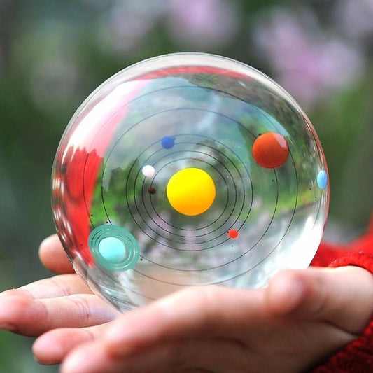 loomrack Solar System Crystal Ball Vases