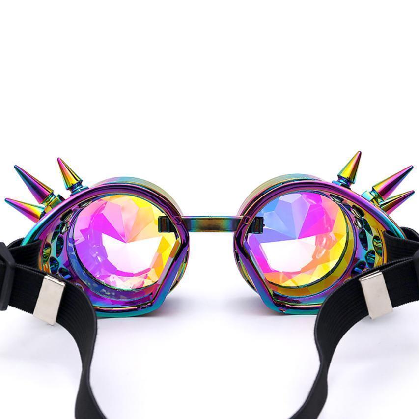 loomrack Spiked Kaleidoscope Sunglasses Sunglasses