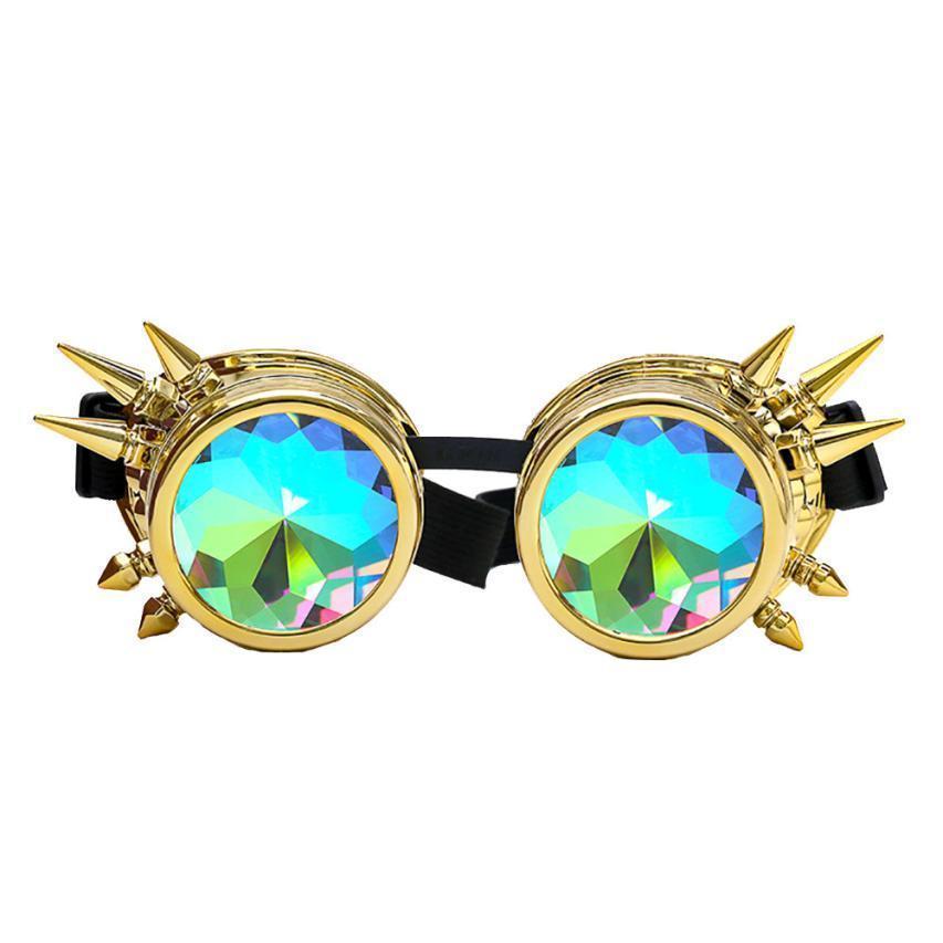 loomrack Spiked Kaleidoscope Sunglasses Sunglasses