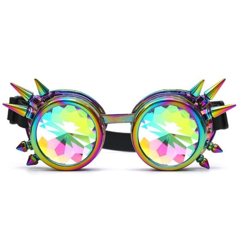 loomrack Spiked Kaleidoscope Sunglasses Sunglasses