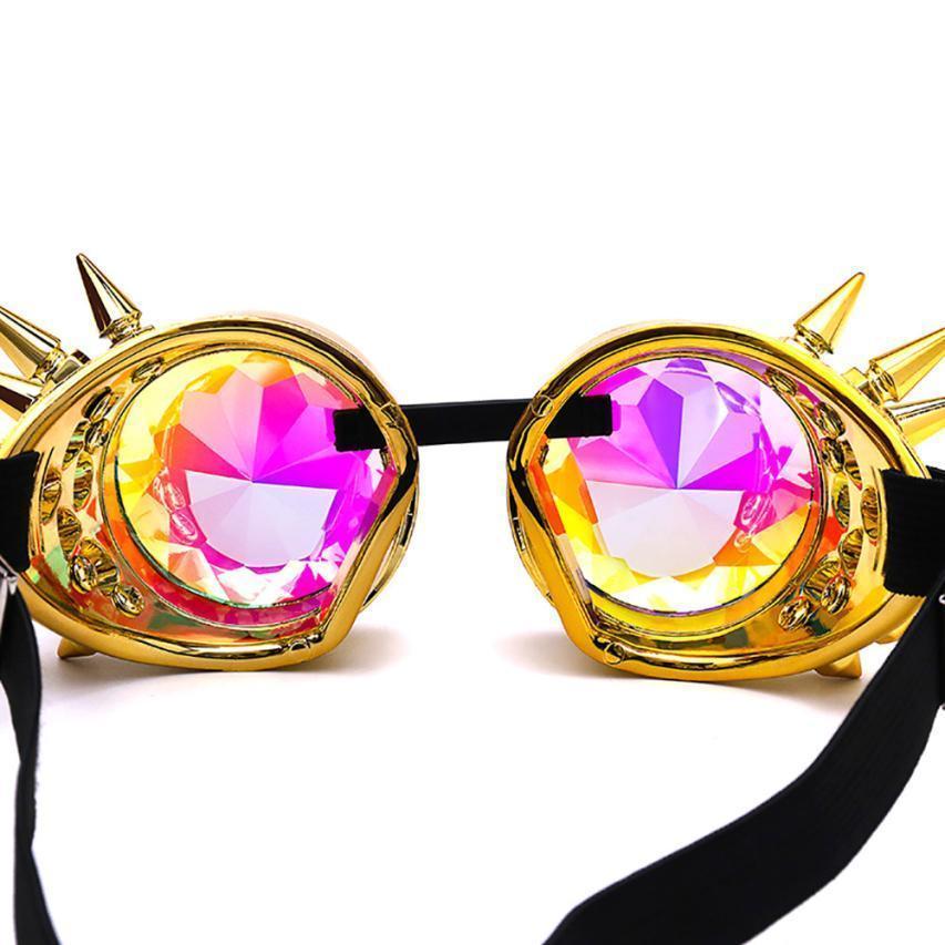 loomrack Spiked Kaleidoscope Sunglasses Sunglasses