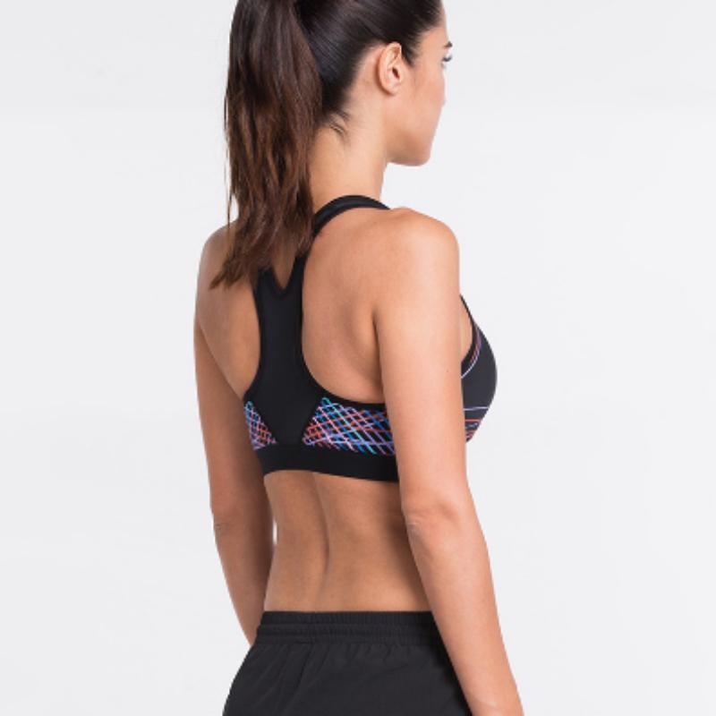 loomrack Spiral Reflective Sports Bra Sports Bras