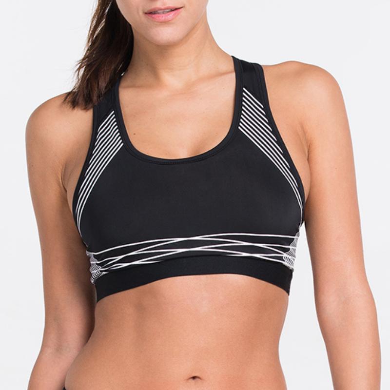 loomrack Spiral Reflective Sports Bra Sports Bras