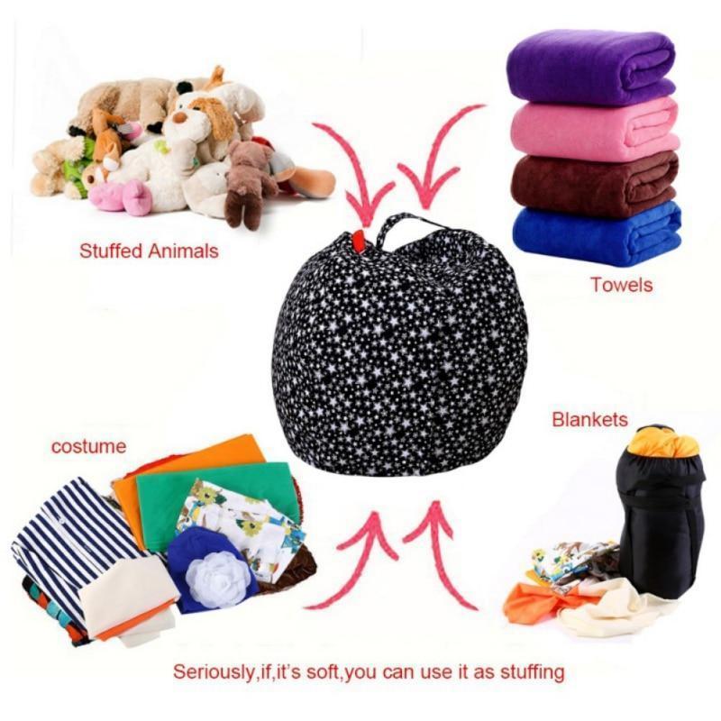 loomrack Stuffed Animal Toy Storage Bean Bag Baby Accessories