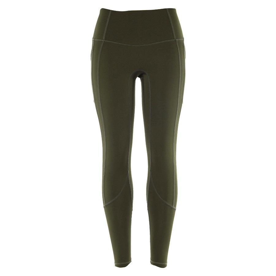 loomrack Super High Waist Leggings with Pockets Leggings Army Green / S