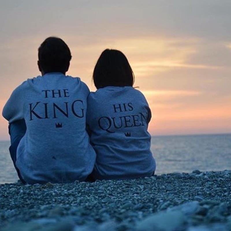 loomrack The King His Queen Long Sleeve T-Shirt T-Shirts