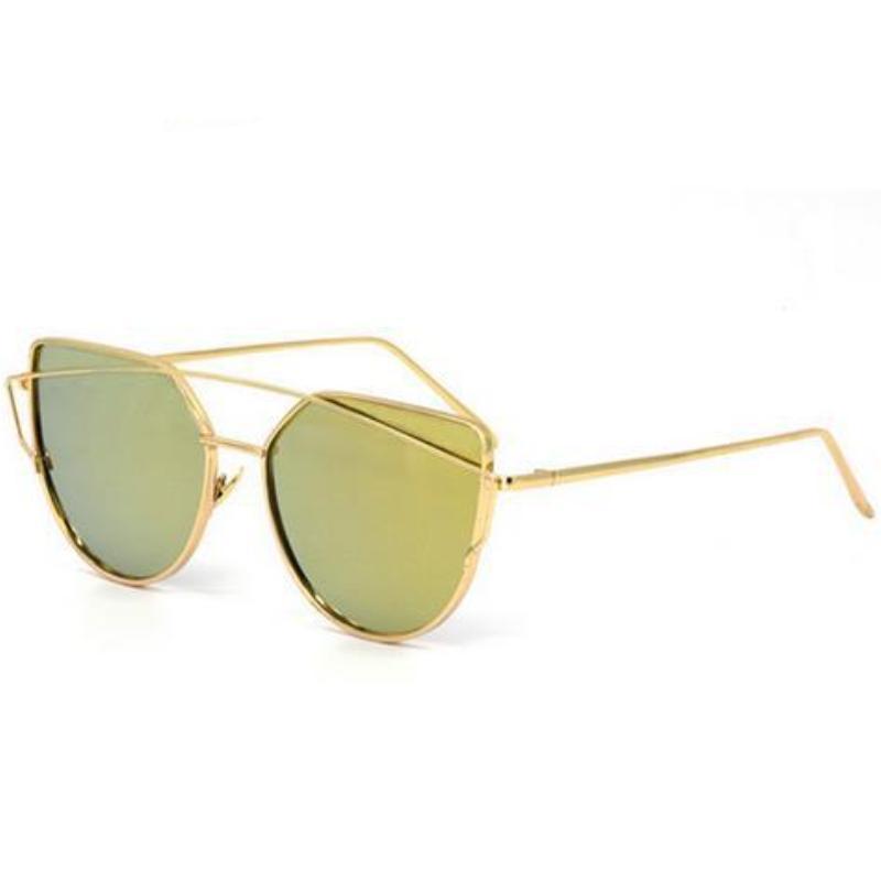 loomrack Thin Metal Frame Cat Eye Sunglasses Sunglasses