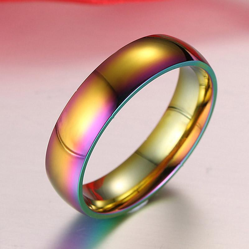 loomrack Titanium Pride Ring Rings