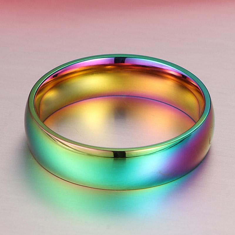 loomrack Titanium Pride Ring Rings