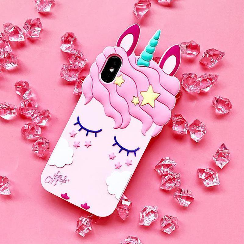 loomrack Unicorn iPhone Case - For iPhone X / SE / 5C / 5S / 6 / 6 Plus / 6S / 7 / 8 Plus Phone Cases