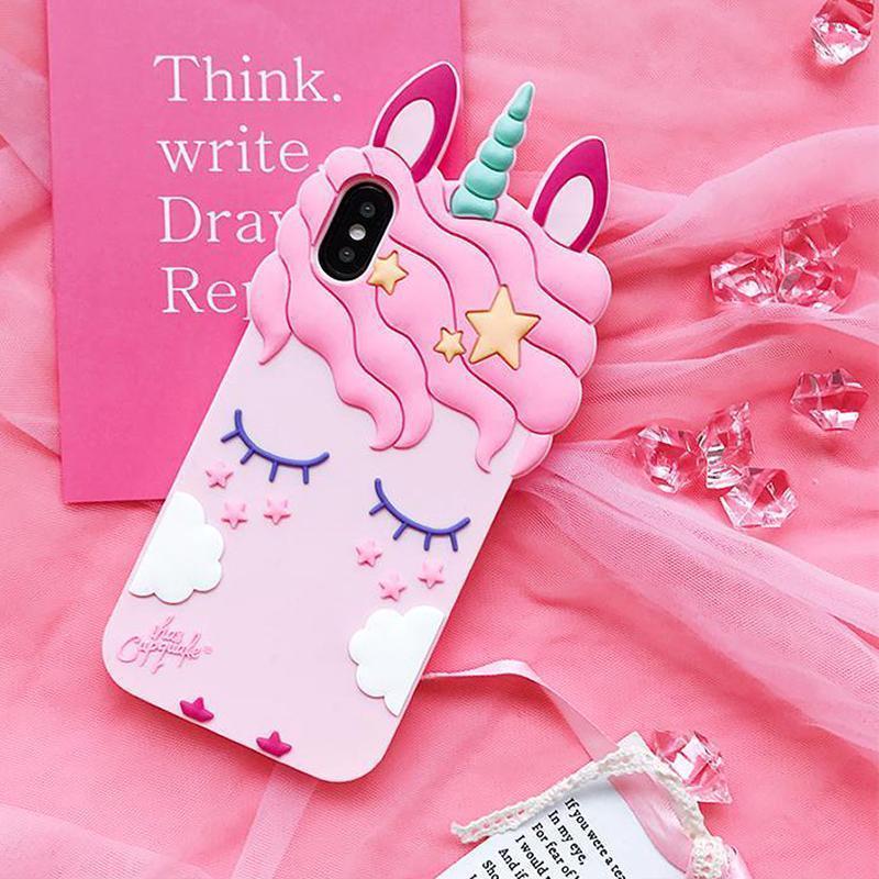 loomrack Unicorn iPhone Case - For iPhone X / SE / 5C / 5S / 6 / 6 Plus / 6S / 7 / 8 Plus Phone Cases