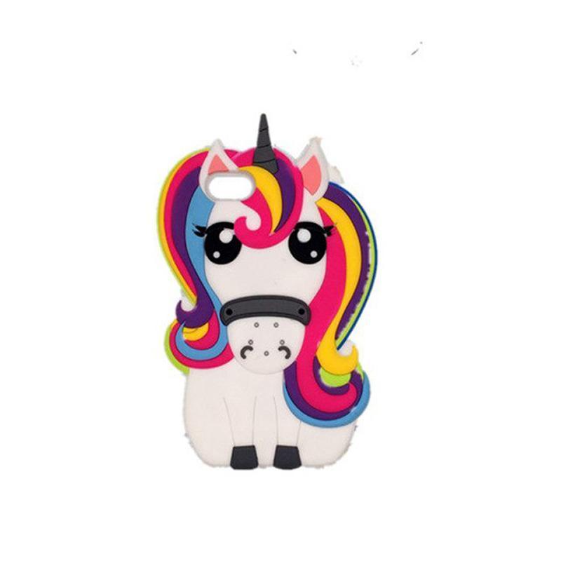 loomrack Unicorn iPhone Case - For iPhone X / SE / 5C / 5S / 6 / 6 Plus / 6S / 7 / 8 Plus Phone Cases Unicorn Style - 4 / For iPhone 4 4S