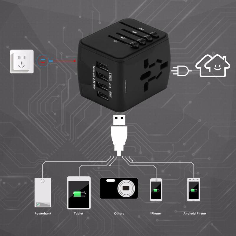 loomrack Universal Travel Adapter Travel Accessories