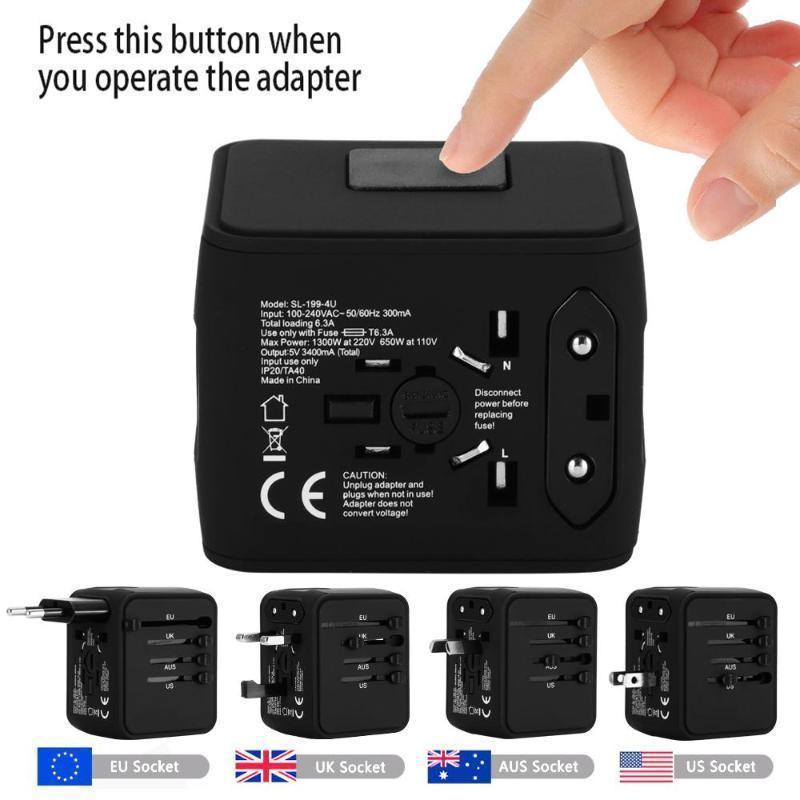 loomrack Universal Travel Adapter Travel Accessories