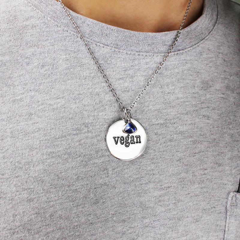 loomrack Vegan Necklace Pendant Necklaces