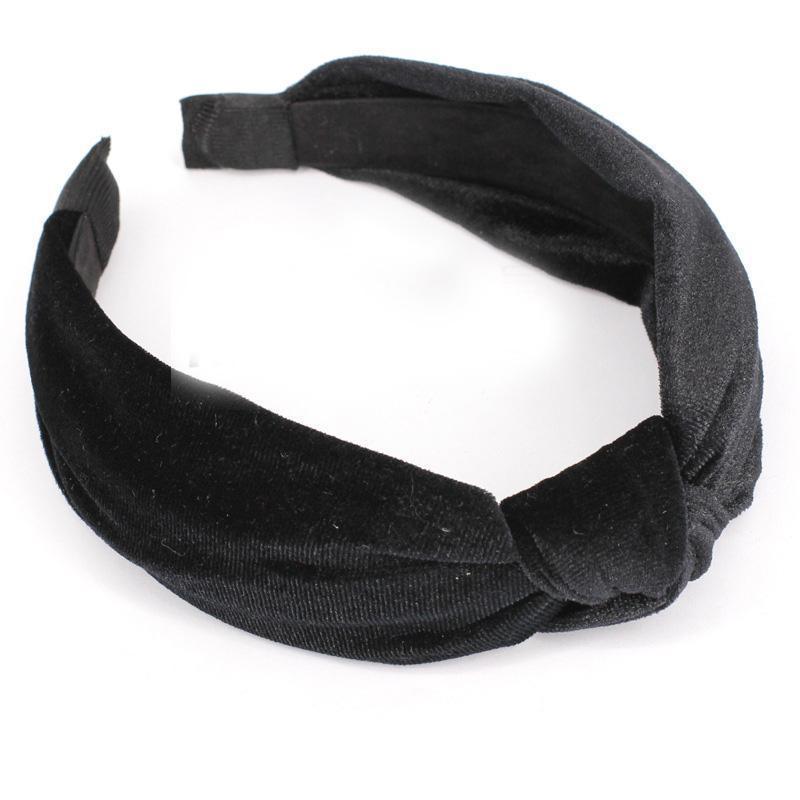 loomrack Velvet Knotted Twist Headband Hair Accessories