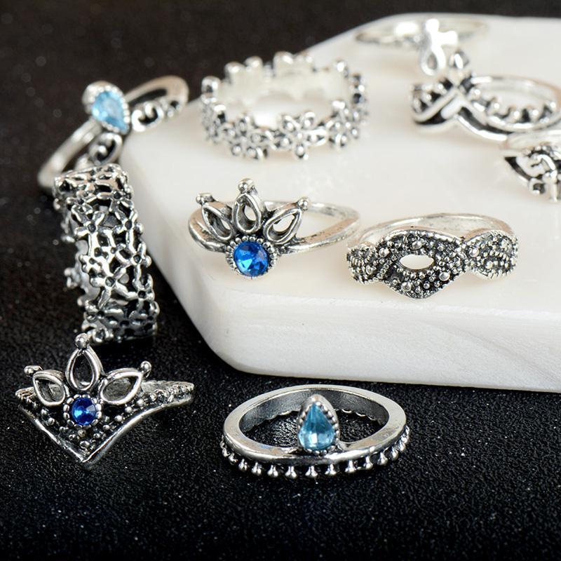 loomrack Vintage Bohemian Ring Sets Rings