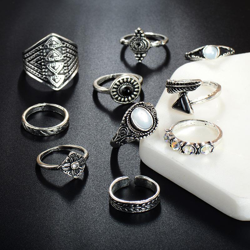 loomrack Vintage Bohemian Ring Sets Rings