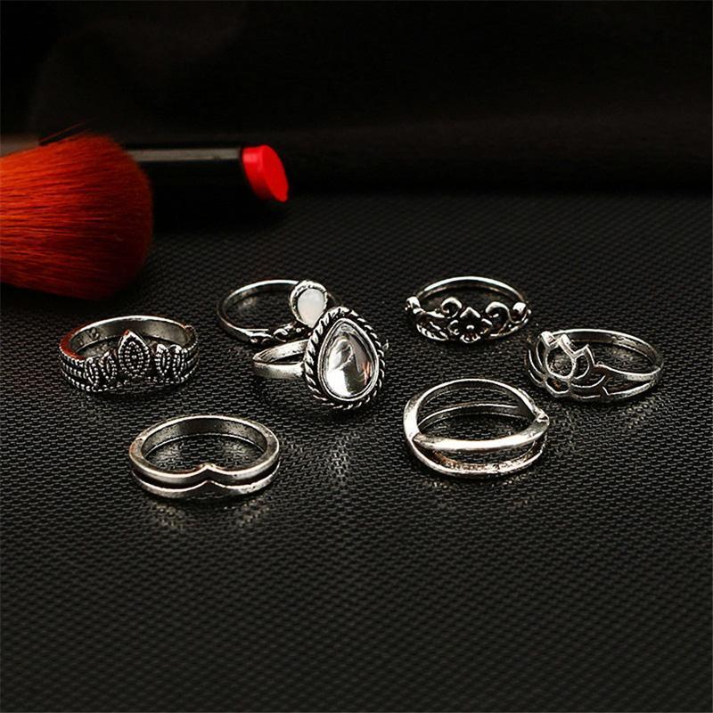 loomrack Vintage Bohemian Ring Sets Rings