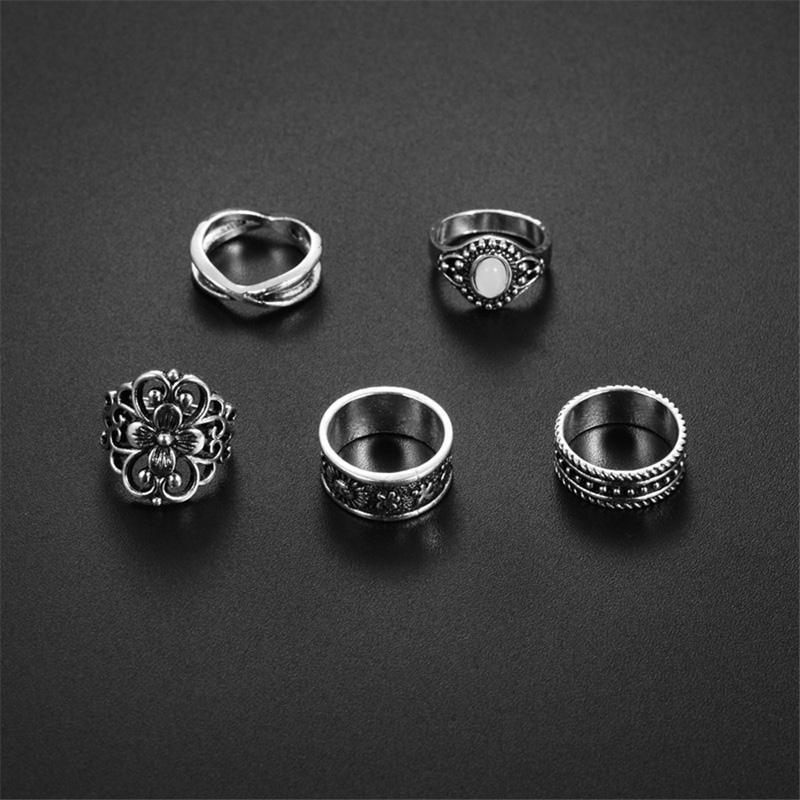 loomrack Vintage Bohemian Ring Sets Rings