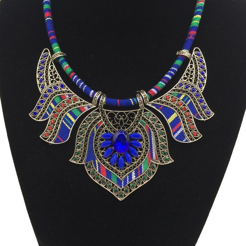 loomrack Vintage Bohemian Tribal Choker Choker Necklaces