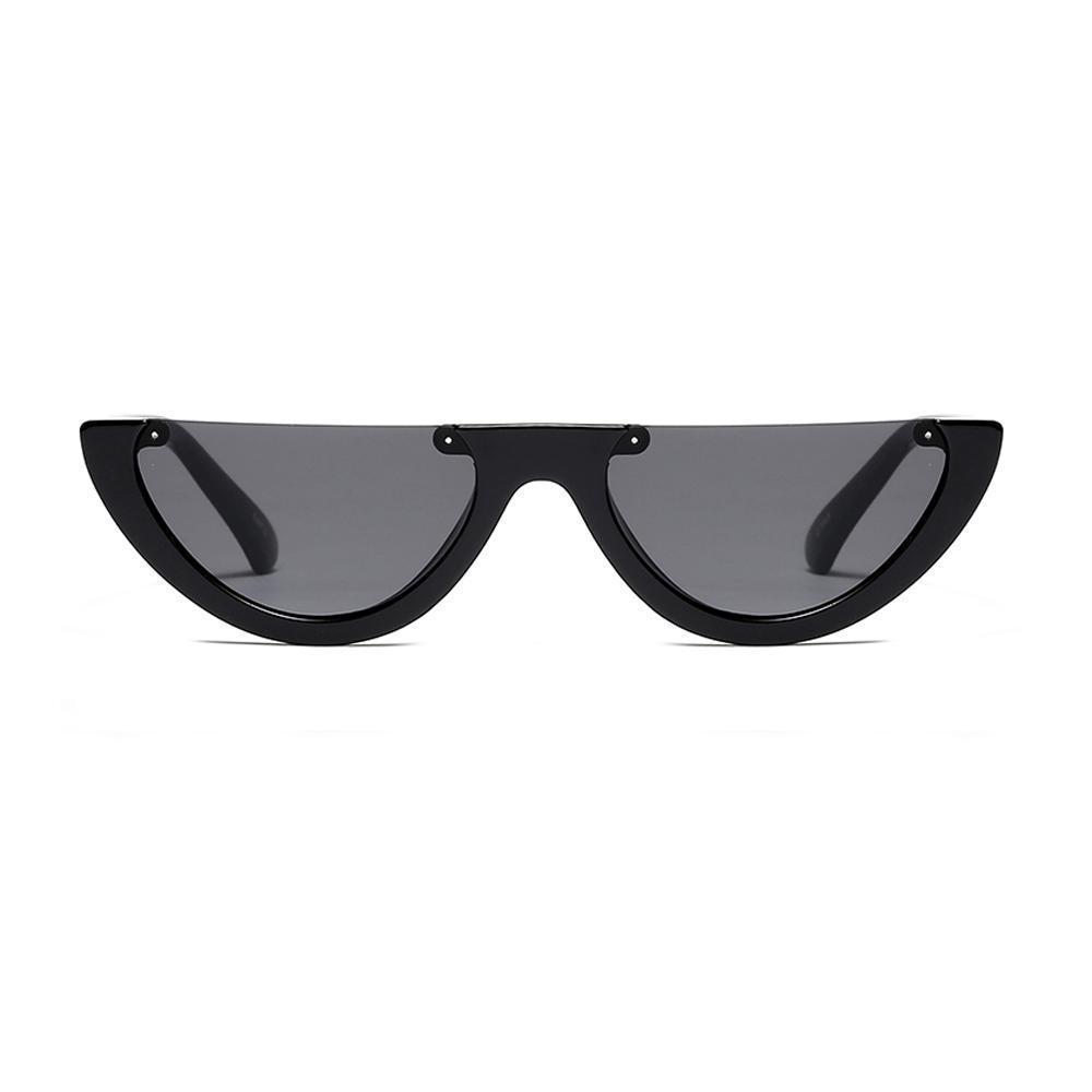 loomrack Vintage Half Frame Small Sunglasses Sunglasses