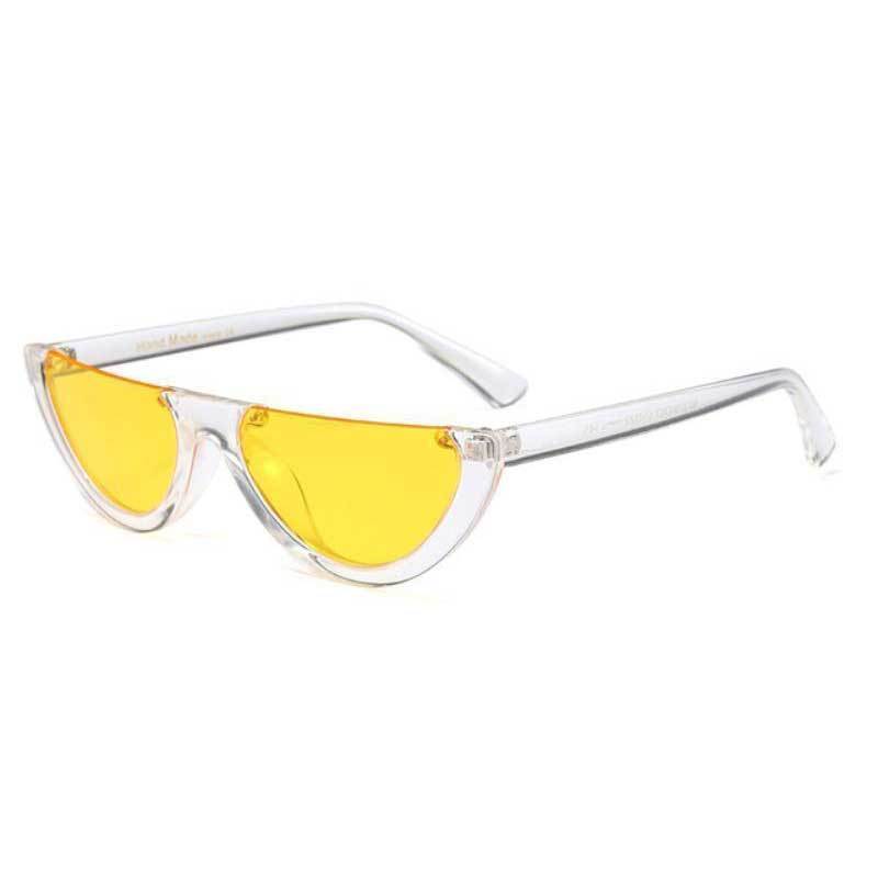 loomrack Vintage Half Frame Small Sunglasses Sunglasses