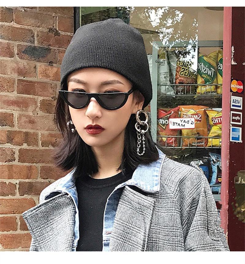 loomrack Vintage Half Frame Small Sunglasses Sunglasses