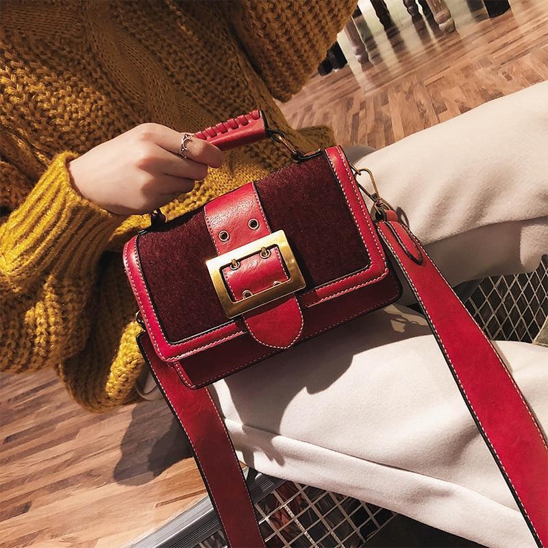 loomrack Vintage Leopard Crossbody Flap Bag with Top Handle Cross Body Bags