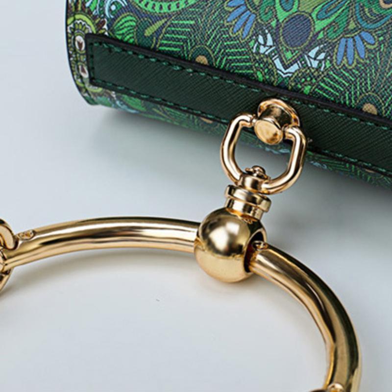 loomrack Vintage Round Handle Bohemian Fashionista Bag Top-Handle Bags