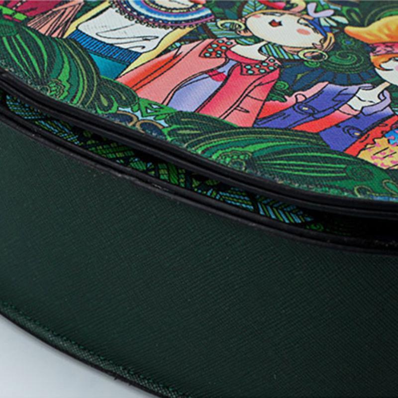 loomrack Vintage Round Handle Bohemian Fashionista Bag Top-Handle Bags