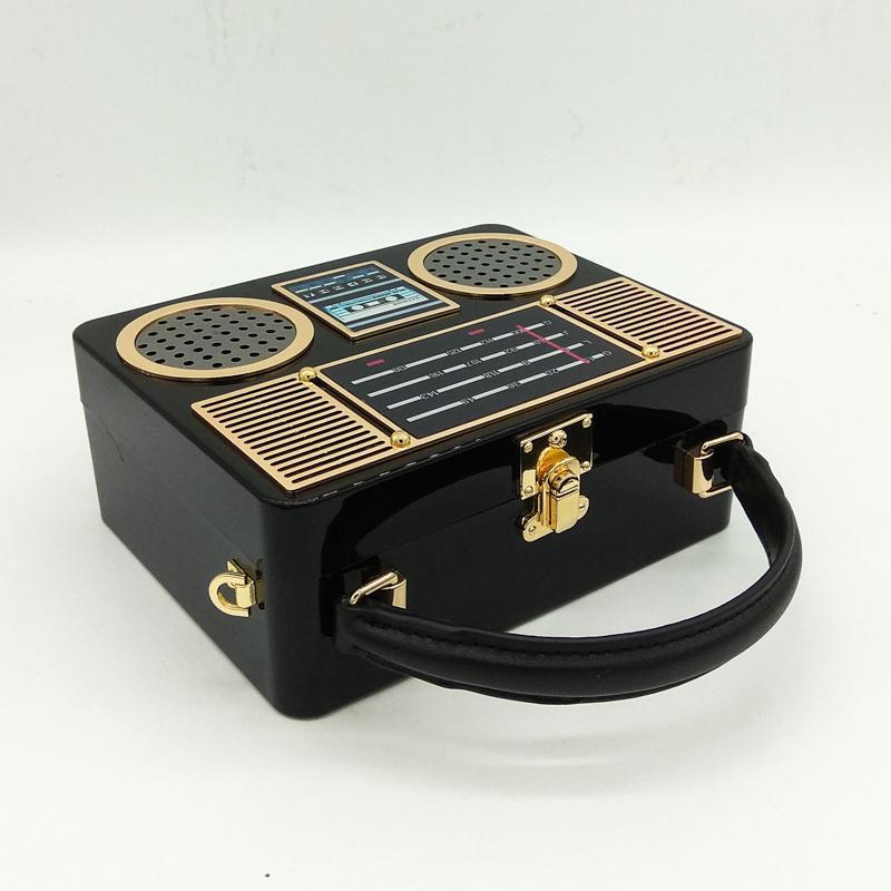 loomrack Vintage Stereo Handbag Evening Bags