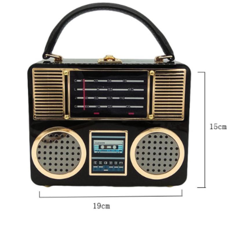 loomrack Vintage Stereo Handbag Evening Bags