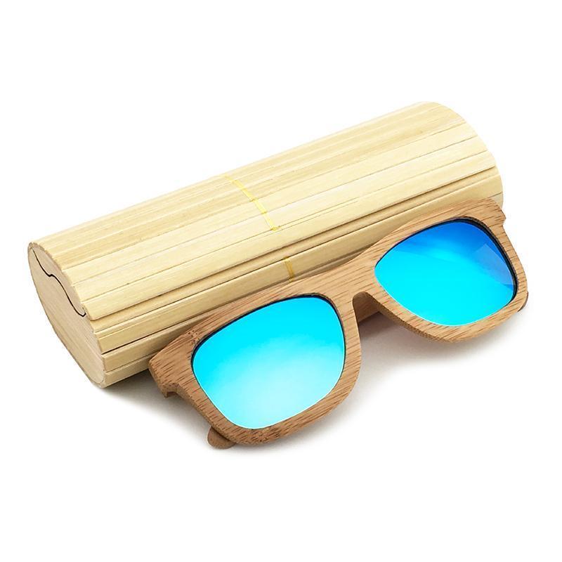loomrack Vintage Style Bamboo Sunglasses Sunglasses