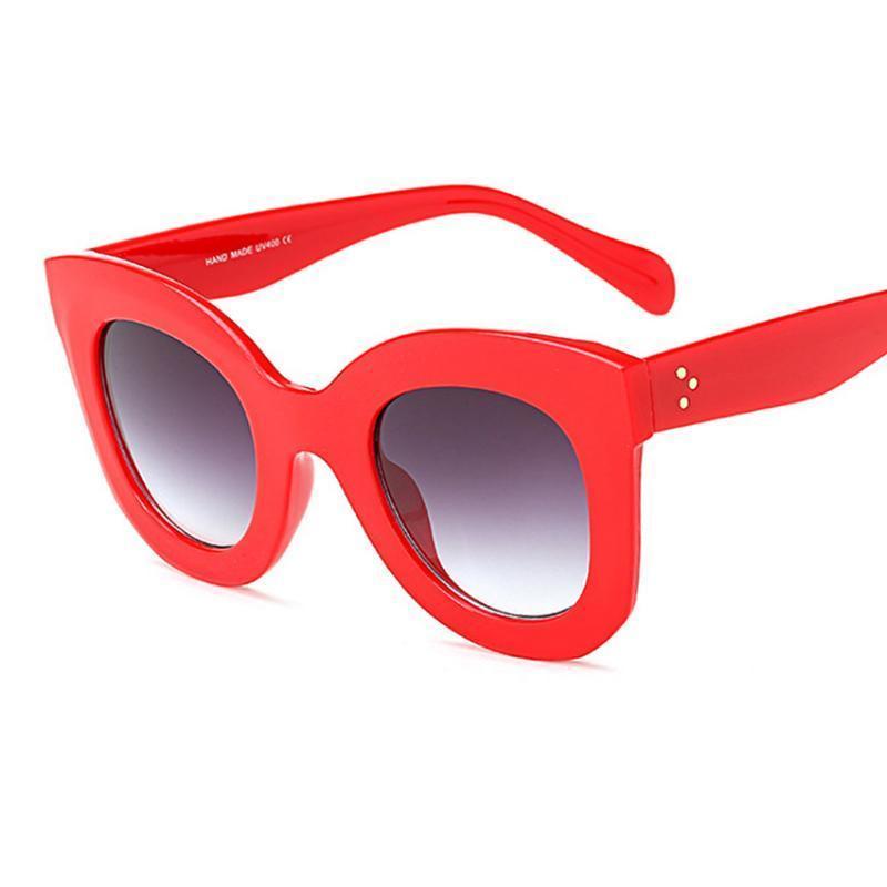 loomrack Vintage Thick Cat Eye Glasses Sunglasses