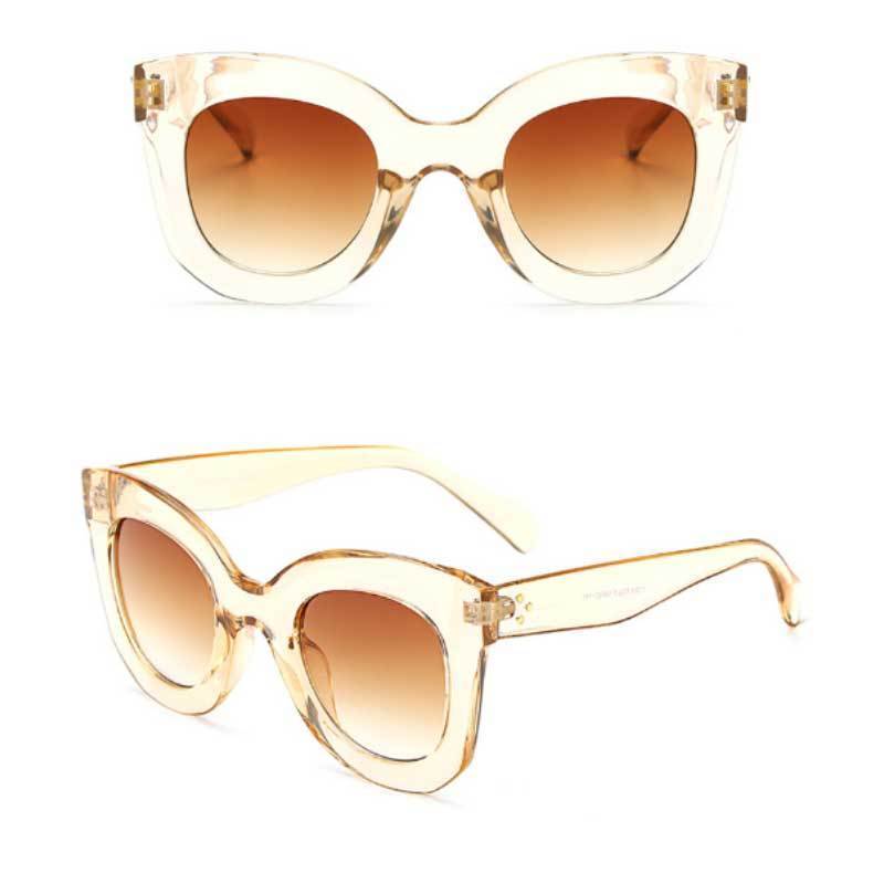 loomrack Vintage Thick Cat Eye Glasses Sunglasses